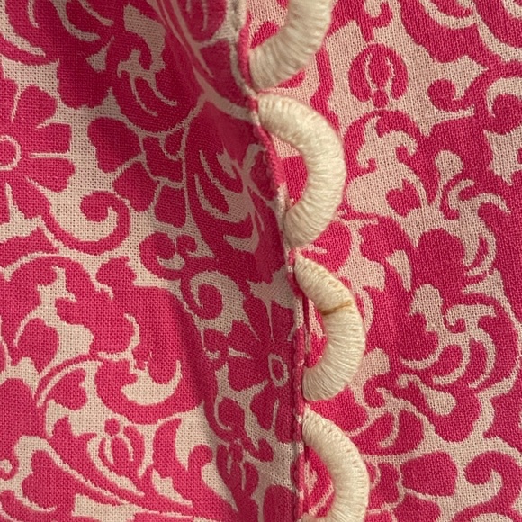 LILLY PULITER pink and white clueless preppy barbie office siren jacket size 4 - Picture 6 of 11